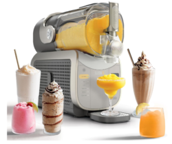 Ninja: SLUSHi XL Smart Frozen Drink Maker, 128 oz, SlushAssist Technology, Crema, FS601BR