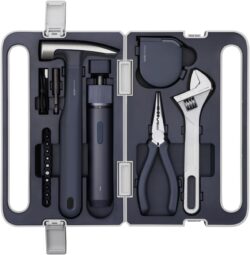 HOTO :18-Piece Electric Screwdriver Home Tool Kit