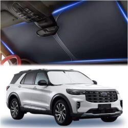 300T Thickened Automotive Glass Sunshade and Comes with Storage Bag
