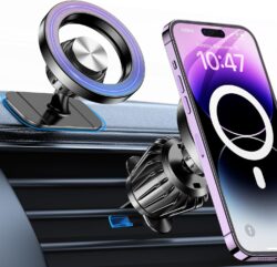 for Magsafe Car Mount【Strong Magnets】Magnetic Phone Holder for Car Phone Holder Mount Dash Mounted