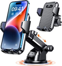 VANMASS【85+LBS Strongest Suction & Military-Grade Ultimate Car Phone Mount